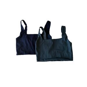 LOT 2 Hereafter Sports Bra Size M Color Blue
